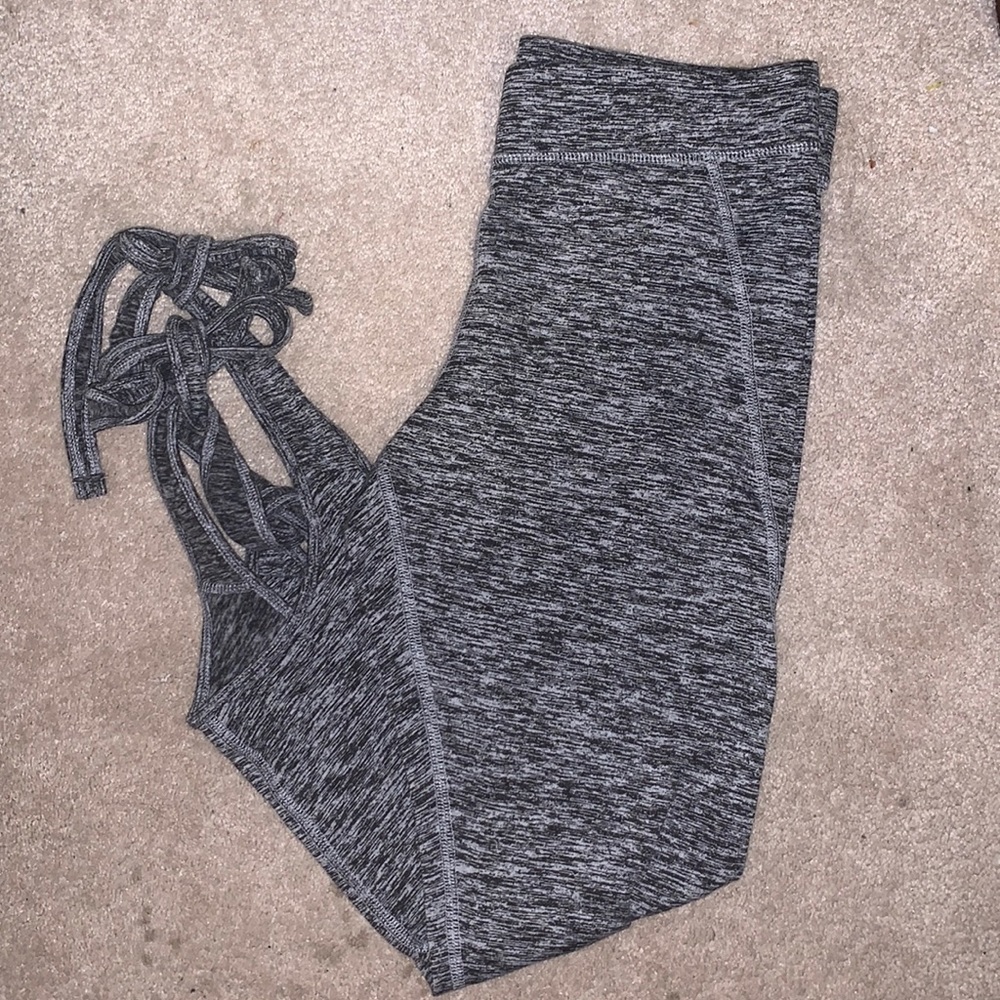 Mossimo wrap tie activewear cropped leggings